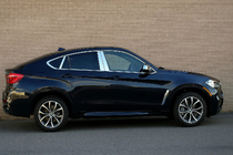 BMW X6 F16 2014-2019 гг. Комплект молдингов на окна (18 шт) фото 1