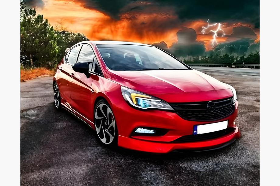 Opel Astra K 2016-2021 гг. Накладки на Зеркала BMW-Style (2 шт) Фото 11
