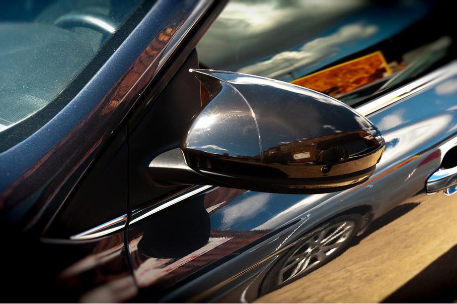 Renault Megane IV 2016-2025 гг. Накладки на Зеркала BMW-Style (2 шт) Фото 1