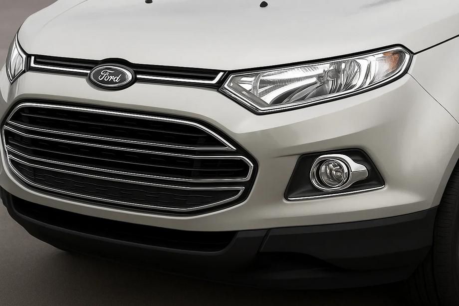 Ford Ecosport 2013-2022 гг. Накладки на Фары (2013-2018) Фото 1