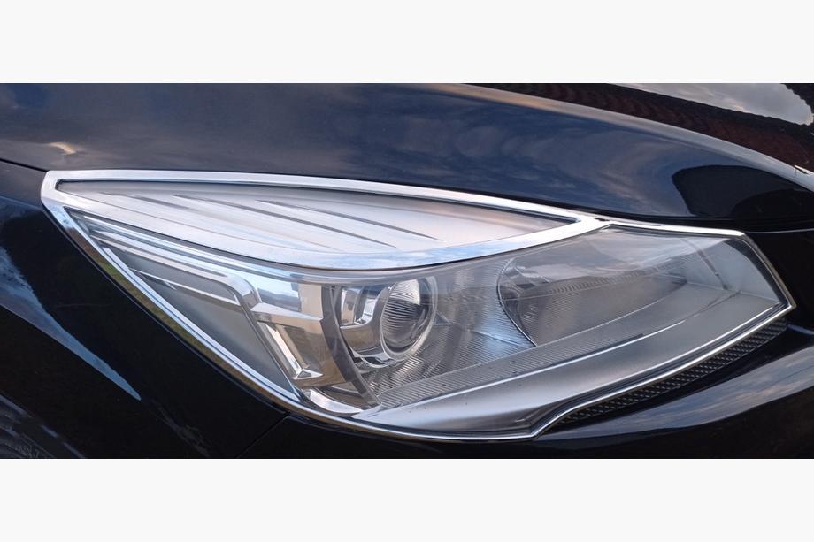 Ford Kuga/Escape 2013-2019 гг. Накладки на Фары 2013-2016 (ABS) Фото 4