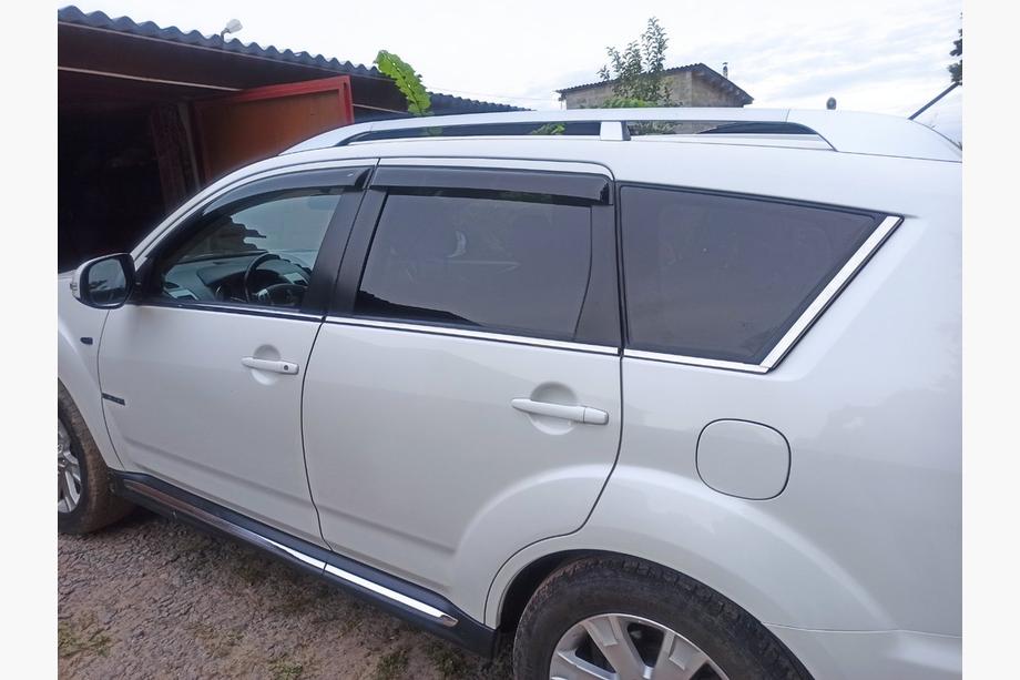 Mitsubishi Outlander 2012-2021 гг. Хромированные дефлекторы окон (4 шт., Libao) Фото 1