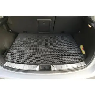 Накладка на порог багажника 2010-2016 (нержавейка) Mitsubishi ASX 2010-2023 гг. фото 1