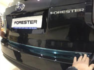 Subaru Forester 2013-2018 гг. Накладка на багажник Libao нержавейка фото 2