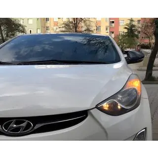 Накладки на зеркала с вырезом под поворотник в стиле BMW (2 шт) фото 4