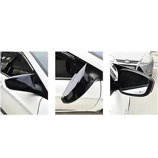 Накладки на зеркала с вырезом под поворотник в стиле BMW (2 шт) фото 2