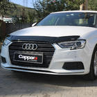 Audi A3 2012-2020 гг. Дефлектор капота (EuroCap) фото 1