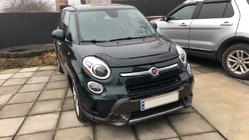 Fiat 500/500L 2013-2022 гг. Дефлектор капота 500L (Eurocap) фото 2
