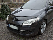 Renault Megane III 2009-2016 гг. Дефлектор капота 2009-2013 (EuroCap) фото 1