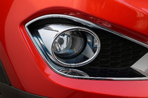 Хром накладки на противотуманные фары Libao (2 шт, пластик) фото 1