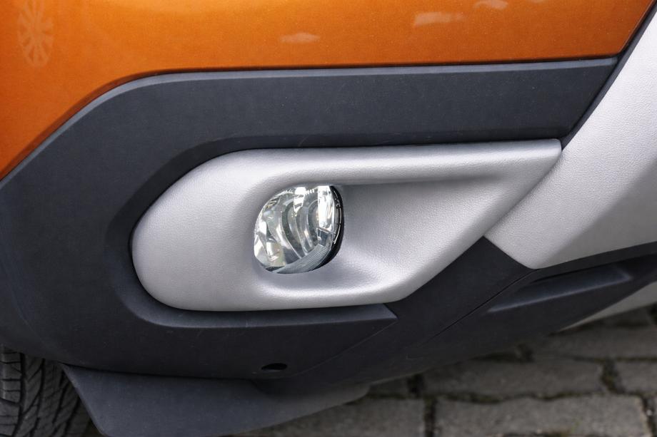 Dacia Duster 2018-2024 гг. Накладки на противотуманные фары (ABS, серые) Image