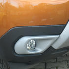 Renault Duster 2018-2024 гг. Накладки на противотуманные фары (ABS, серые) фото 3