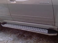 GreatWall Haval H6 2011- гг. Боковые Подножки OEM (2 шт, Алюминий) фото 5