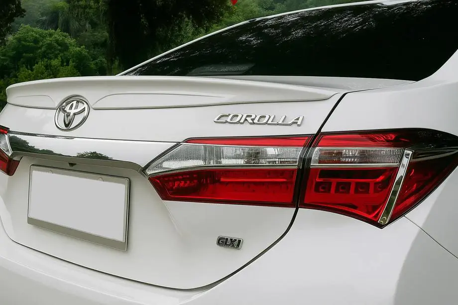 Toyota Corolla 2013-2019 гг. Спойлер Libao (ABS-пластик) Image