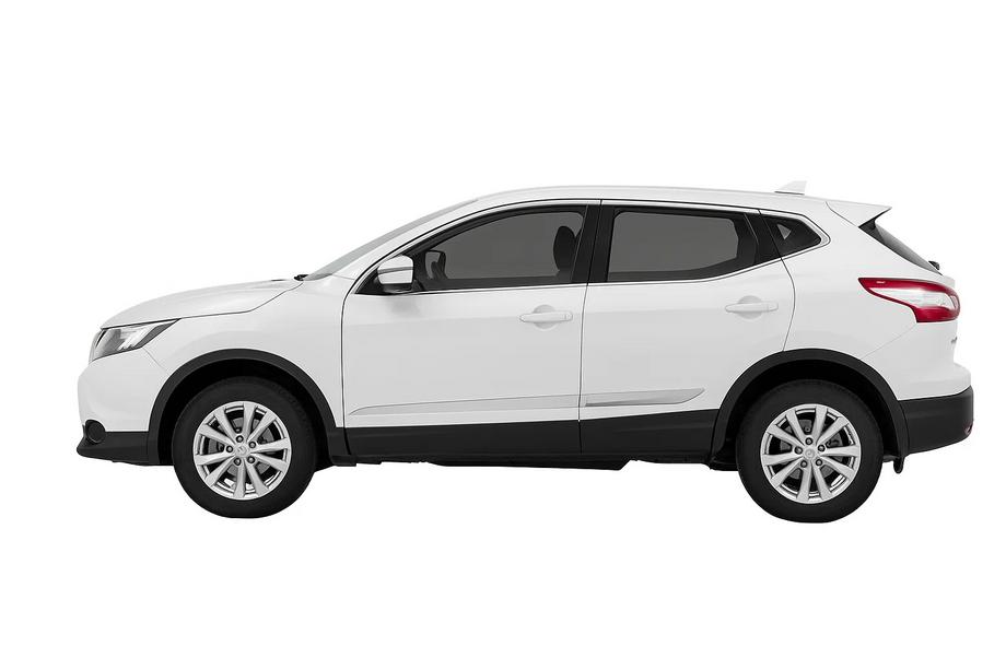 Nissan Qashqai 2014-2021 гг. Хромированные молдинги дверей Libao V2 (4 шт.) Фото 4