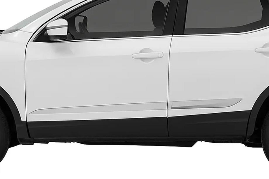 Nissan Qashqai 2014-2021 гг. Хромированные молдинги дверей Libao V2 (4 шт.) Фото 1