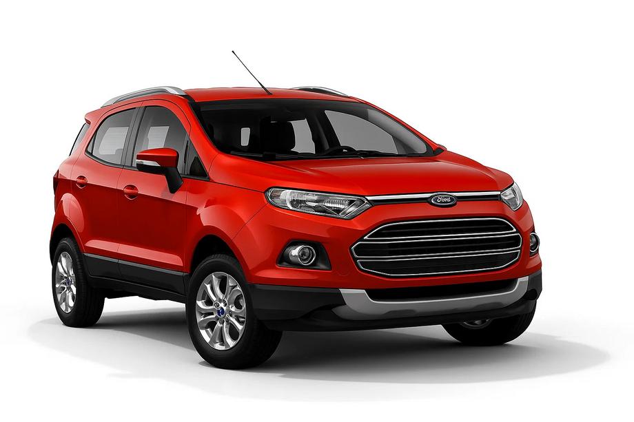 Ford Ecosport 2013-2022 гг. Кромка капота (ABS) Image