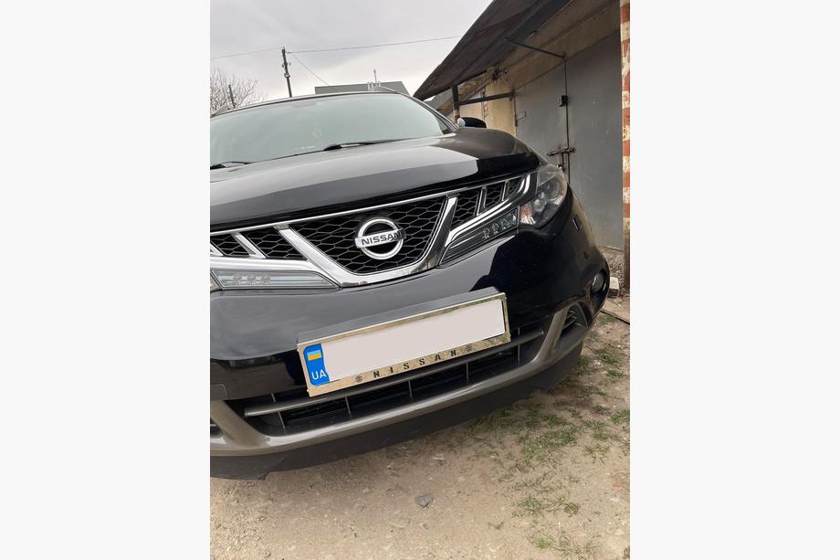 Nissan Рамка Номерного Знака Хром Nissan (1 шт, Нержавеющая Сталь) Фото 4