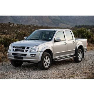 Боковые Подножки RedLine (2007-2012, 2 шт., Алюминий) Isuzu D-Max 2002-2011 гг. фото 1