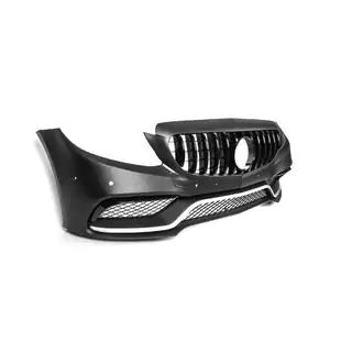 Комплект обвеса с диффузором V1 (AMG C63-design 2014-2018) Mercedes C-class W205 2014-2021 гг. фото 3