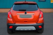 Opel Mokka 2012-2021 гг. Накладка на задний бампер OmsaLine (2012-2016, нержавейка) фото 3