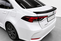 Toyota Corolla 2019- гг. Спойлер 1234 Upgrade (ABS-пластик) фото 3