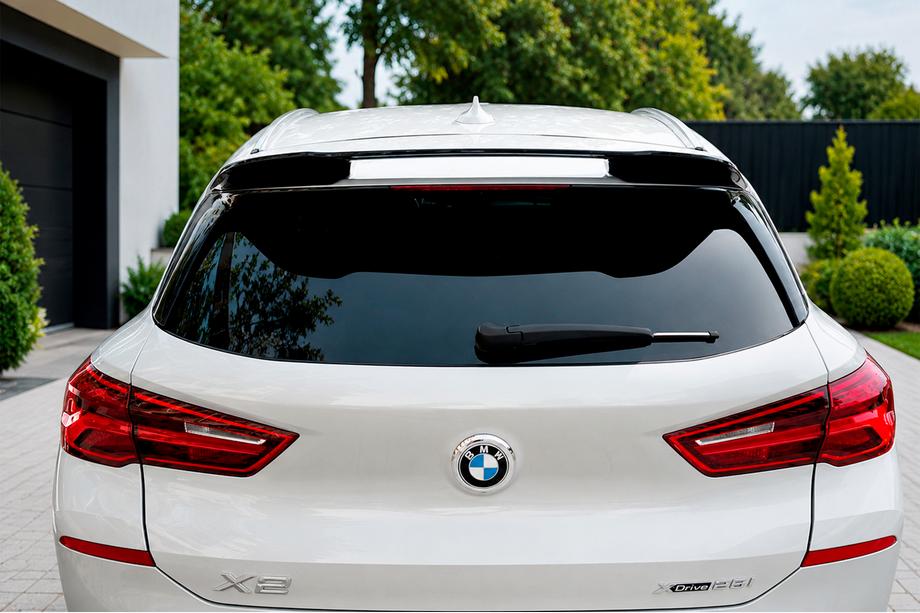 BMW X2 F39 2018-2023 гг. Спойлер Lip (1234 Upgrade, Черный) Image
