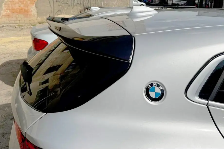 BMW X2 F39 2018-2023 гг. Спойлер Lip (1234 Upgrade, Черный) Фото 16