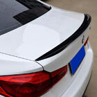 BMW 5 серия G30/G31 2017–2023 гг. Спойлер M-Performance V1 (1234 Upgrade, Черный) фото 8