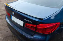 BMW 5 серия G30/G31 2017–2023 гг. Спойлер M-Performance V1 (1234 Upgrade, Черный) фото 2