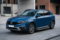 Fiat Tipo Cross 2021- гг. Боковые Подножки Maya V1 (2 шт., Алюминий) фото 1