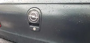 Opel Omega B 1994-2003 гг. Эмблема, Турция Передний со срезом (75мм) фото 4