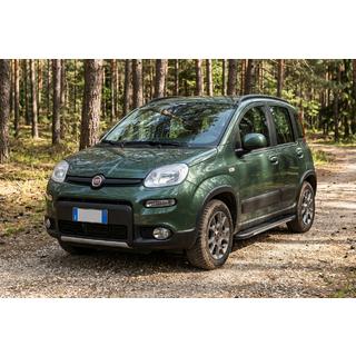 Боковые Подножки Bosphore Grey (2 шт., Алюминий) Fiat Panda 2011-2023 гг. фото 1