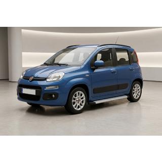 Боковые Подножки Maya V2 (2 шт., Алюминий) Fiat Panda 2011-2023 гг. фото 1