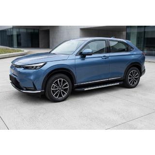 Боковые Подножки Duru (2 шт., Алюминий) Honda HR-V 2021- гг. фото 1