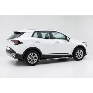Боковые Подножки Line (2 шт., Алюминий) Kia Sportage 2021- гг. фото 1