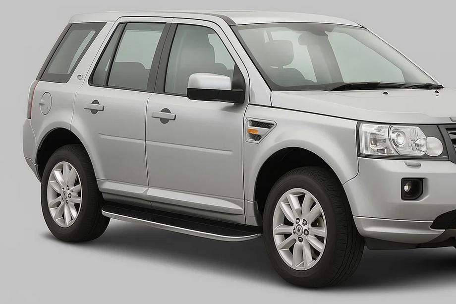 Land Rover Freelander II 2006–2014 гг. Боковые Подножки Libao (2 шт., Алюминий) Image