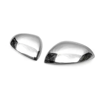 Накладки на зеркала (2 шт, нержавейка) Mercedes C-class W206 2022- гг. фото 3