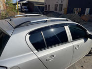 Opel Astra H 2004-2013 гг. Алюминиевые рейлинги на крышу (HB, хром) фото 9