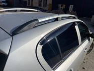 Opel Astra H 2004-2013 гг. Алюминиевые рейлинги на крышу (HB, хром) фото 10