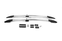 Opel Astra H 2004-2013 гг. Алюминиевые рейлинги на крышу (HB, хром) фото 15
