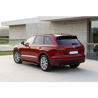 Боковые Подножки Maya Red (2 шт., Алюминий) Volkswagen Touareg 2018- гг. фото 1