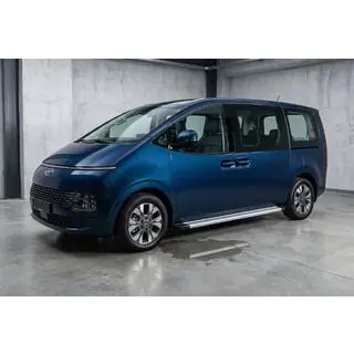 Боковые Подножки Maya V2 (2 шт., Алюминий) Hyundai Staria 2021- гг. фото 1