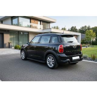Боковые Подножки Allmond Black (2 шт., Алюминий) Mini Countryman R60 2010-2017 гг. фото 1