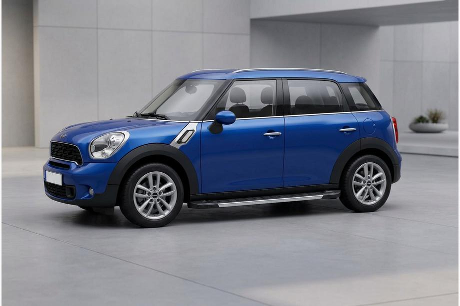 Mini Countryman R60 2010-2017 гг. Боковые пороги RedLine V1 (2 шт., алюминий) Фото 1