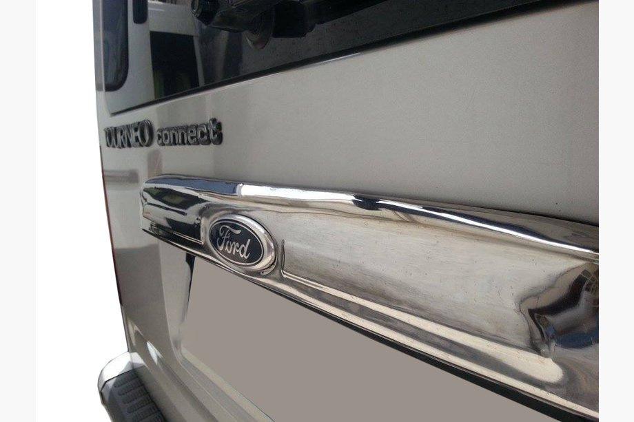 Ford Transit 2000–2014 гг. Хромированная накладка над номером (нержавейка) Image