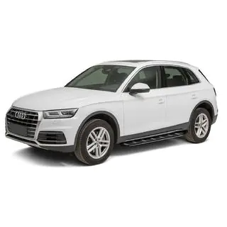 Боковые Подножки OEM V2 (2 шт., Алюминий) Audi Q5 2017-2025 гг. фото 2