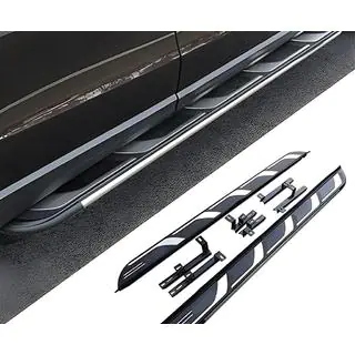 Боковые Подножки OEM V2 (2 шт., Алюминий) Audi Q5 2017-2025 гг. фото 1