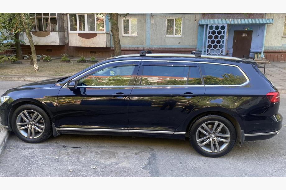 Volkswagen Passat B8 2015-2023 гг. Окантовка стекол SD/SW нержавейка Фото 6