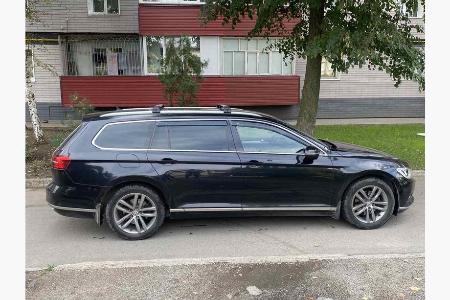 Volkswagen Passat B8 2015-2023 гг. Окантовка стекол SD/SW нержавейка Фото 3